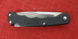 Buck 0428 428BK V52 Selector 2 Blade Bucklite Folding Knife Black Handle 1990 Clip Point Guthook Ser Drop Point Blade USA Lot#LT-49