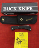 Buck 0429 429BK V52 Selector Bucklite Knife Black Handle w/ Sheath USA w/ Sheath Lot#LT-50
