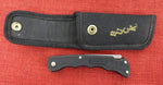 Buck 0429 429BK V52 Selector Bucklite Knife Black Handle w/ Sheath USA w/ Sheath Lot#LT-50