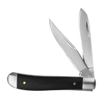 Kershaw 4381 Gadsden Slipjoint 2 Blade Trapper Pocket Knife Black G10 Handle