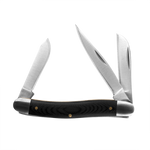 Kershaw 4382 Brandywine Slipjoint 3 Blade Stockman Pocket Knife Black G10 Handle