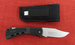 Buck 0446 446 Goliath Large Folding Knife USA Made 1995 Lock Back w/ Nylon Sheath Lot#BU-352