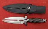 United Cutlery Knife UC453-B Black Silver Double Shadow Gil Hibben 1993 Taiwan