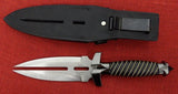 United Cutlery Knife UC453-B Black Silver Double Shadow Gil Hibben 1993 Taiwan