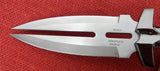 United Cutlery Knife UC453-B Black Silver Double Shadow Gil Hibben 1993 Taiwan