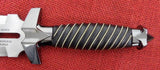 United Cutlery Knife UC453-B Black Silver Double Shadow Gil Hibben 1993 Taiwan