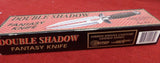 United Cutlery Knife UC453-B Black Silver Double Shadow Gil Hibben 1993 Taiwan