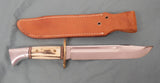 Western Knife W46-8 Stag 50th Anniversary "One Shot Hunt" Lander WY MUST SEE USA 1990