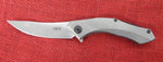 Zero Tolerance Knife by Kershaw ZT 0460Ti 0460 Dmitry Sinkevich Flipper CPM20CV Stonewashed Titanium Handles USA NOS