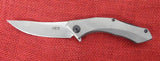 Zero Tolerance Knife by Kershaw ZT 0460Ti 0460 Dmitry Sinkevich Flipper CPM20CV Stonewashed Titanium Handles USA NOS