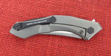 Zero Tolerance Knife by Kershaw ZT 0460Ti 0460 Dmitry Sinkevich Flipper CPM20CV Stonewashed Titanium Handles USA NOS