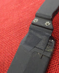 Buck 0470 470CM 470 Mentor Fixed Blade Knife USA Made 1999 Camo Rubber Handle 420HC Blade Lot#BU-195