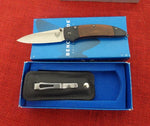 Benchmade Knife 480 Shoki Nakamura Design Gentlemans Nak-Lok S30V G10/Wine Wood