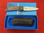 Benchmade Knife 480 Shoki Nakamura Design Gentlemans Nak-Lok S30V G10/Wine Wood