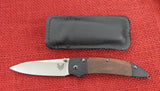 Benchmade Knife 480 Shoki Nakamura Design Gentlemans Nak-Lok S30V G10/Wine Wood