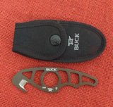 Buck 0499BRG 499 Paklite Guthook Plum Brown Cerakote Knife Lot#BU-419
