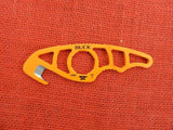 Buck 0499ORG 499 Paklite Guthook Orange Traction Cerakote Knife BU-530