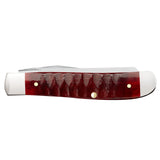 Case 51541 Mini Trapper Knife Old Red Gator Jig NIB 6207 SS