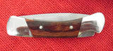 Buck 0500RWS 500 Duke Folding Sheath Pocket Knife Wood 420HC Lock Back 2002 Lot#500-13