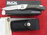 Buck 0500BFSLE 500 Duke Royal Flush 2009 Limited Edition Legacy Knife Buffalo Horn Poker Cards Lot#500-3