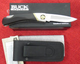 Buck 0500BFSLE 500 Duke Royal Flush 2009 Limited Edition Legacy Knife Buffalo Horn Poker Cards Lot#500-3