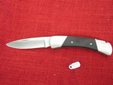 Buck 0500 500 Duke Folding Pocket Knife Early Model Micarta Handles Pre 1981 Lockback USA Made