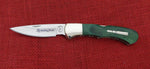 Remington R50032 Bullet Knife 2019 Buck Made 532 Bucklock Green Dymanlux Wood 420HC USA