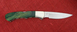 Remington R50032 Bullet Knife 2019 Buck Made 532 Bucklock Green Dymanlux Wood 420HC USA