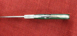 Remington R50032 Bullet Knife 2019 Buck Made 532 Bucklock Green Dymanlux Wood 420HC USA