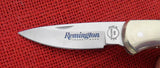Remington R50033 Silver Bullet Knife 2019 Buck Made 532 Bucklock Ivory Paper Micarta BU-602