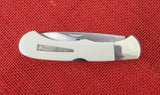 Remington R50033 Silver Bullet Knife 2019 Buck Made 532 Bucklock Ivory Paper Micarta BU-602