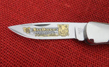 Buck 0500-SD 500 Duke Knife San Diego Historical Society Gold 80th Anniv 500-36
