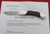 Buck 0500 500 Duke Knife Prototype Ironwood Handle Polished 500-39