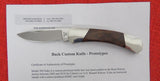 Buck 0500 500 Duke Knife Prototype Ironwood Handle Polished 500-40