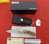 Buck 0500RHSAG 500 Duke Ram Horn Knife Spade Card Cutout Bolster 500-38
