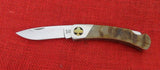 Buck 0500RHSAG 500 Duke Ram Horn Knife Spade Card Cutout Bolster 500-38