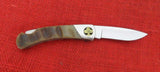 Buck 0500RHSAG 500 Duke Ram Horn Knife Spade Card Cutout Bolster 500-38