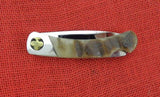 Buck 0500RHSAG 500 Duke Ram Horn Knife Spade Card Cutout Bolster 500-38