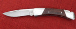 Buck 0500RWS 500 Duke Folding Sheath Pocket Knife Wood 420HC Lock Back 2002 Lot#500-31