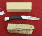 Buck 0501 501 Esquire NOT Squire Pocket Knife Micarta Handle USA Made 1977-1980 Lot#501-4