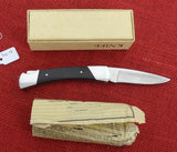 Buck 0501 501 Esquire NOT Squire Pocket Knife Micarta Handle USA Made 1977-1980 Lot#501-4
