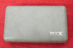 Buck 0513 513 Classic III 503 Prince Size Scrolled Aluminum Highly Polished USA 1988 NEW in Clam Lot#503-7