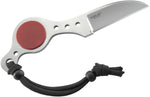 Columbia River CRKT 5030 Cling-On Ed Van Hoy Neck Knife Wharncliff Blade Leather Sheath