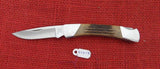 Buck 0503BB 503 Prince Jig Brown Bone Knife 1990 USA 503-3