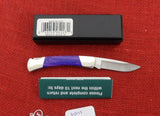 Buck 0503-SS4 503 Prince Purple Sunset Stone Knife USA 2002 NIB 503-13