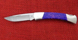 Buck 0503-SS4 503 Prince Purple Sunset Stone Knife USA 2002 NIB 503-13