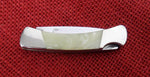 Buck 0505 505-JCP2 Knight Knife White Pearl Limited Edition 2001 USA Lot#505-10