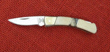 Buck 0505LE1 505 Knight Knife 2007 Limited Knife Mastadon Ivory/Mammoth Tooth Lot#505-12