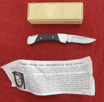 Buck 0505RWS 505 Knight RARE UNFINSHED Collector Item 425M Knife USA 1988 Lot#505-11