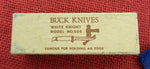 Buck 0506 506 Lady Buck White Knight Micarta Gentleman's Knife USA Dot Early 80's Lock Back MINT Lot#506-4